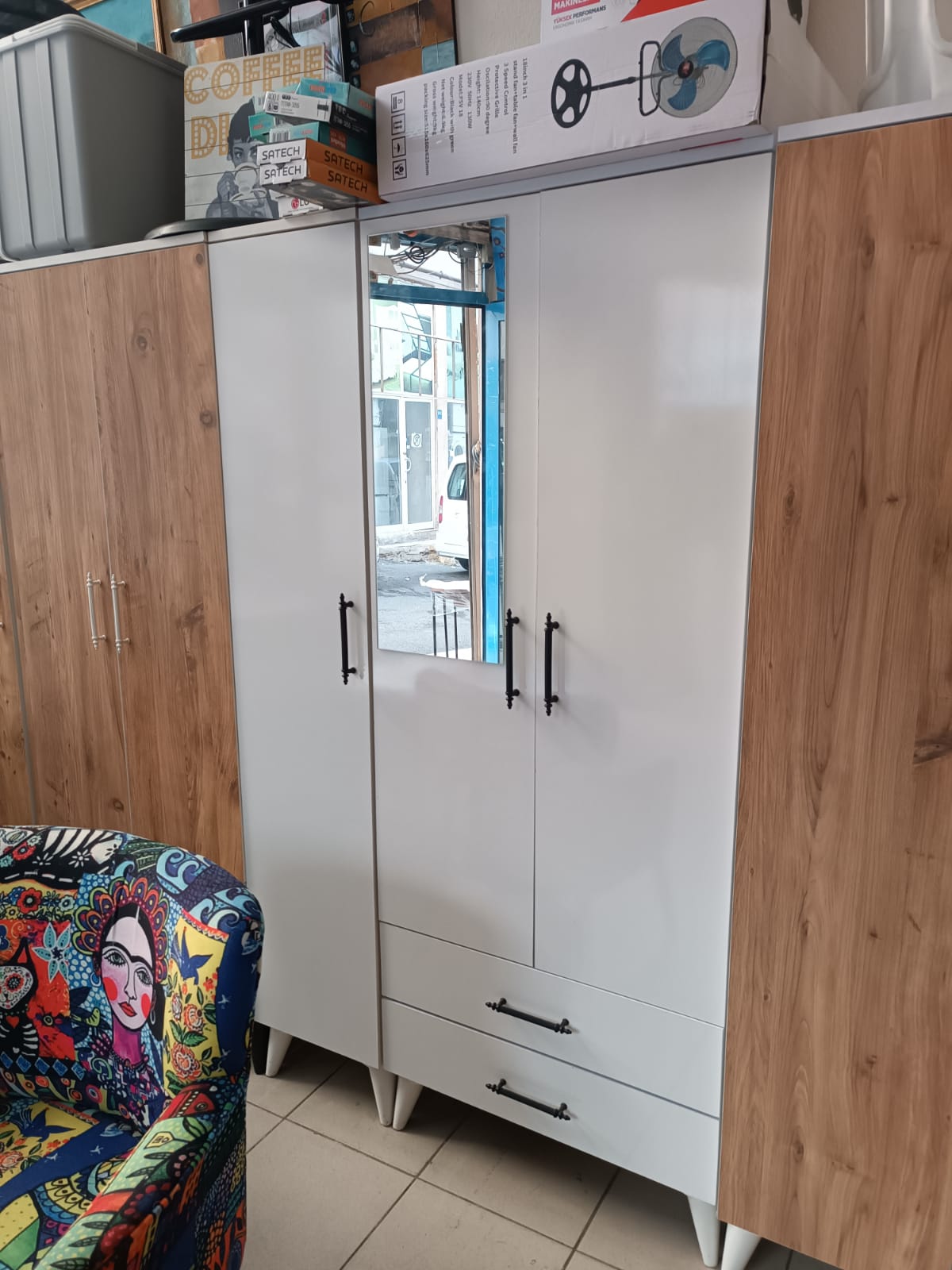 Kayseri İkinci El Gardolap 3 Kapaklı